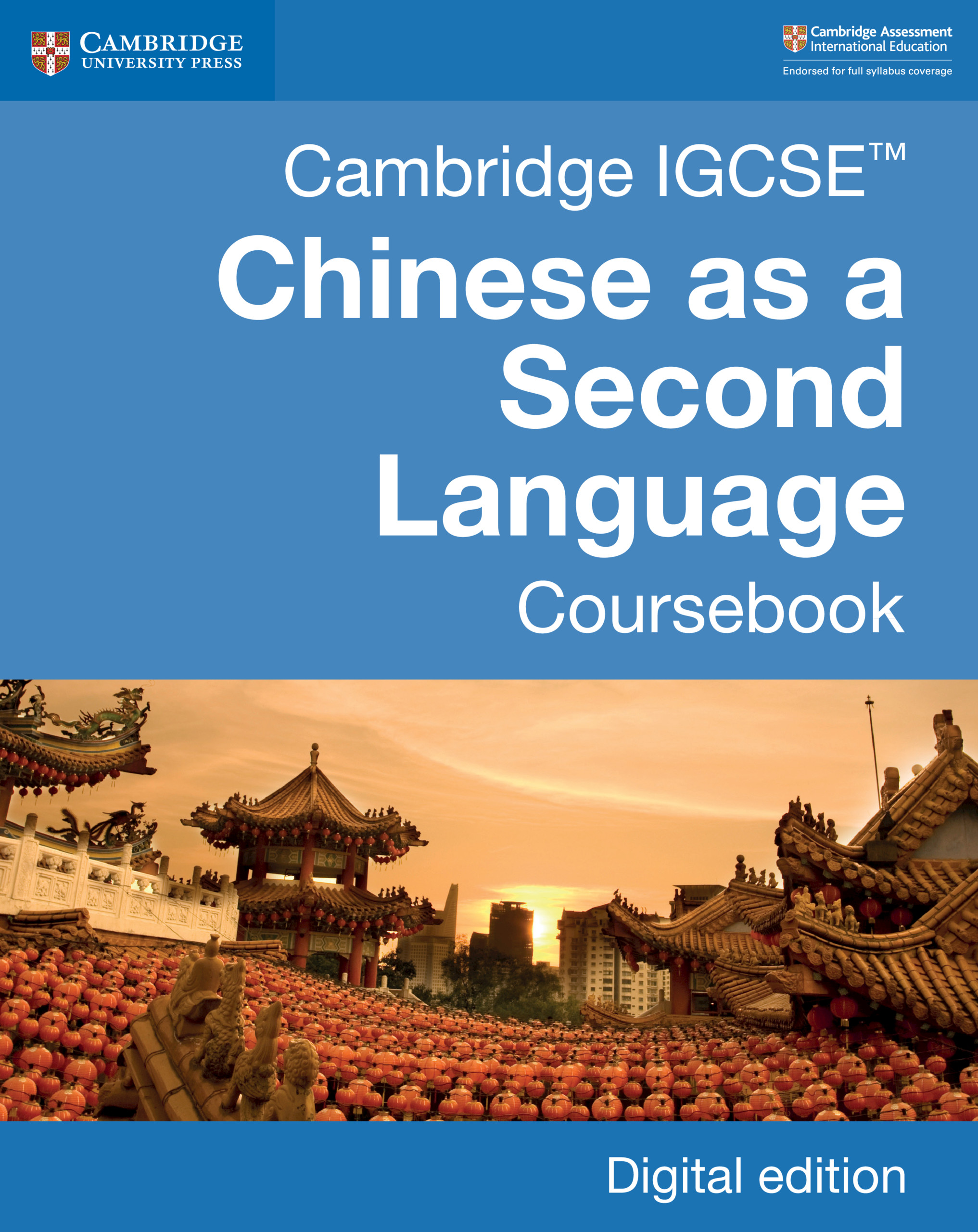 Cambridge Igcse Chinese As A Second Language Coursebook Digital Edition