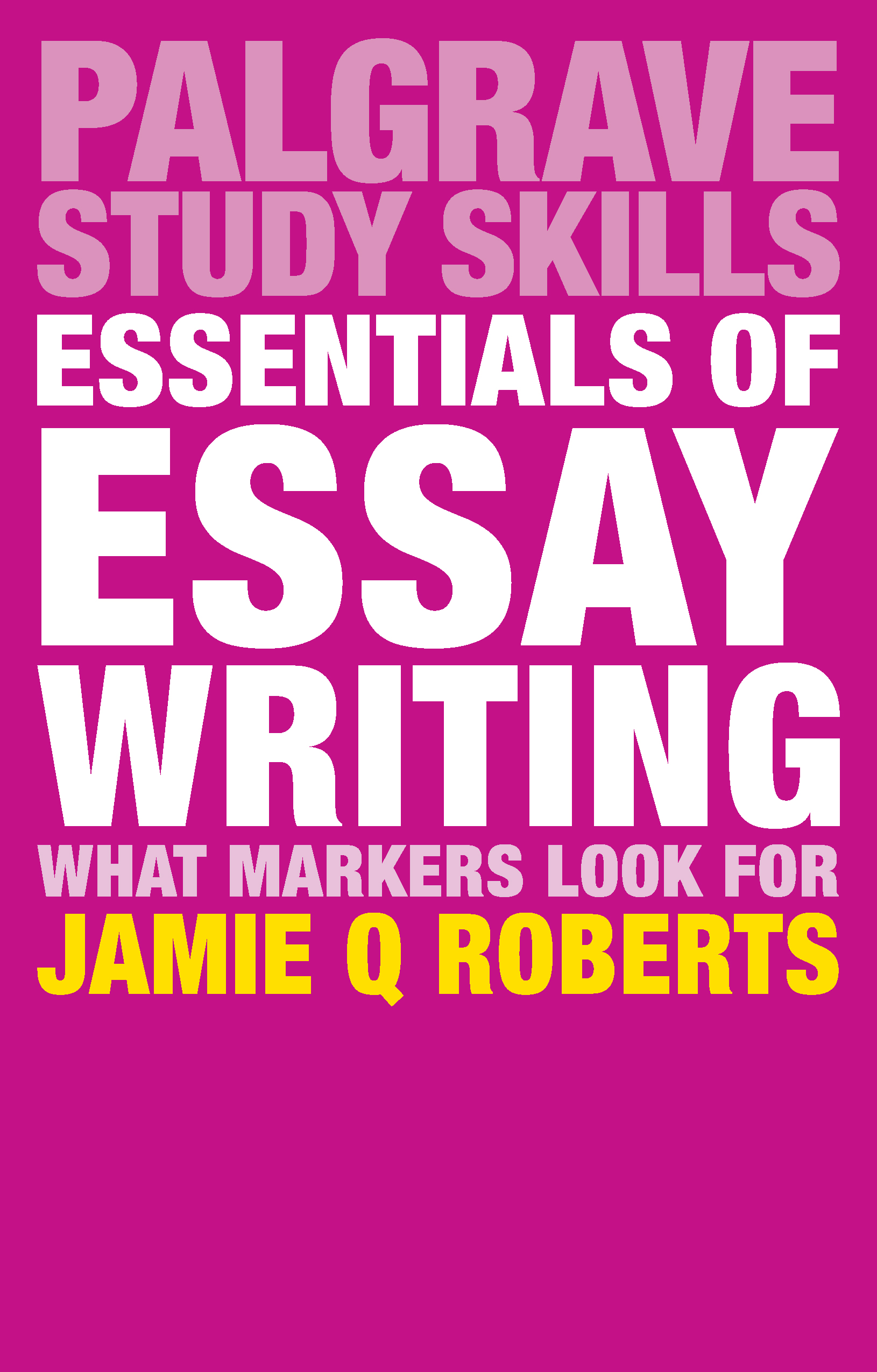 essentials of essay writing pdf