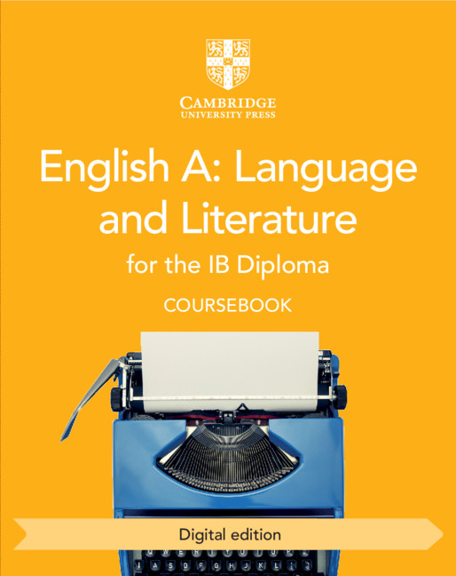 English A Language And Literature For The Ib Diploma Coursebook Digital Edition