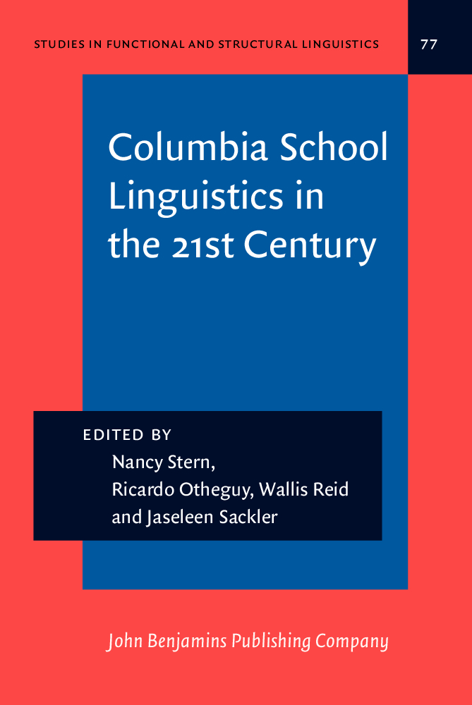 Columbia School Linguistics in the 21st Century - >100