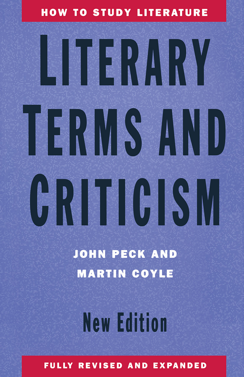 Literary Terms and Criticism