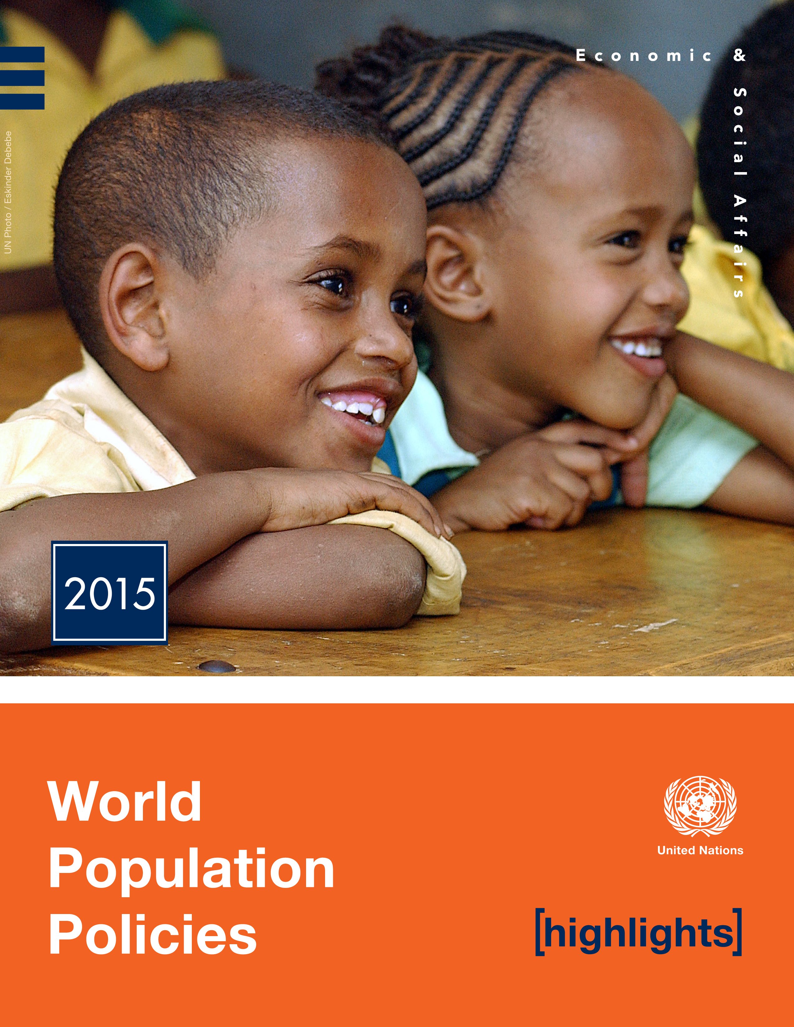 World Population Policies 2015 Highlights