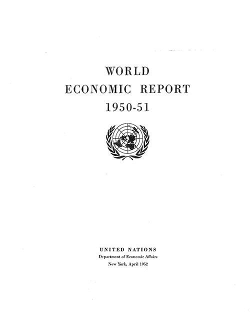 World Economic Report 1950–1951