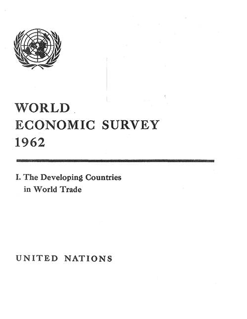 World Economic Survey 1962