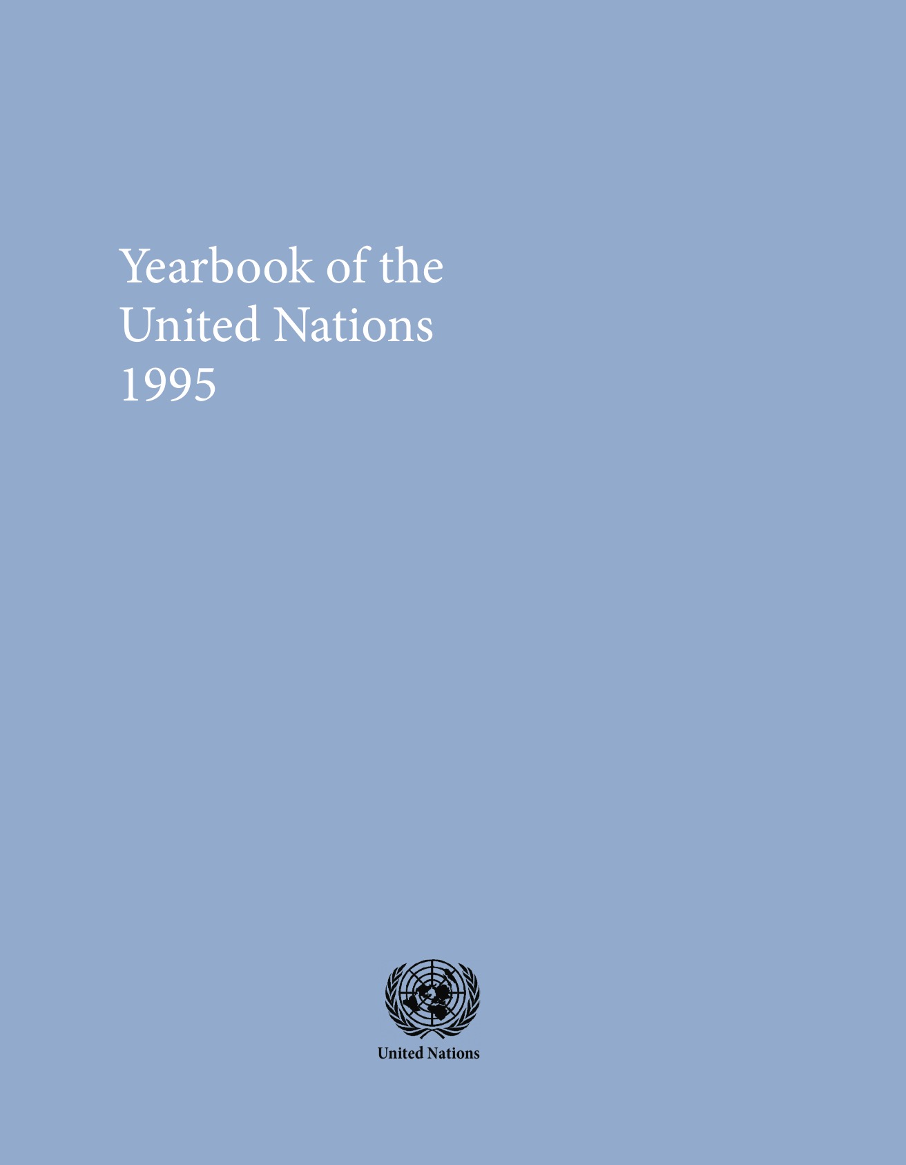 Yearbook of the United Nations 1995