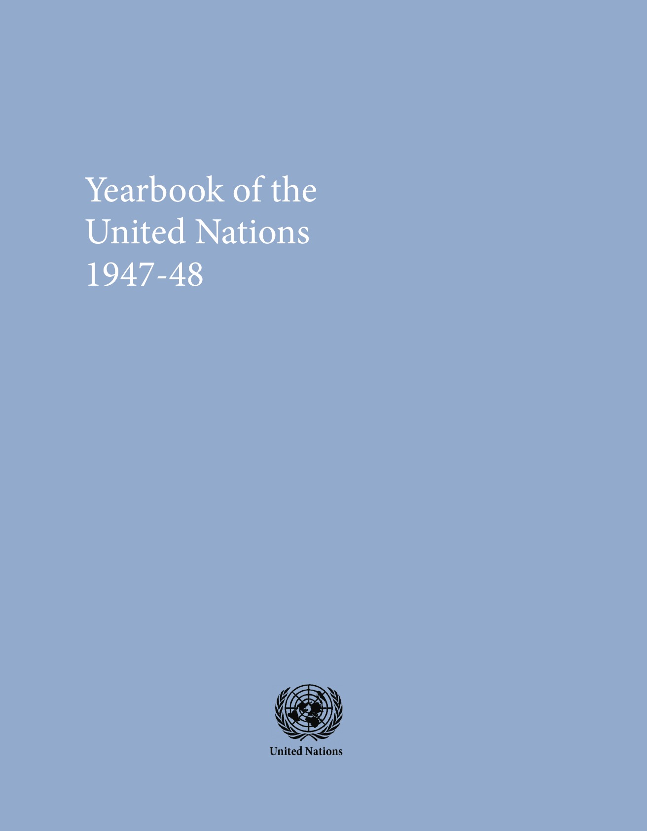 Yearbook of the United Nations 1947-48