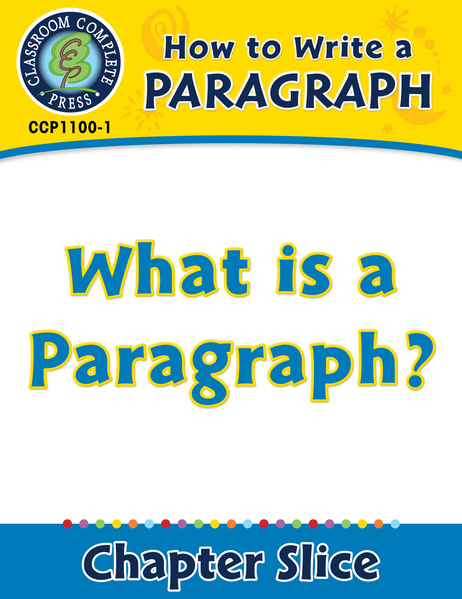 How to Write a Paragraph