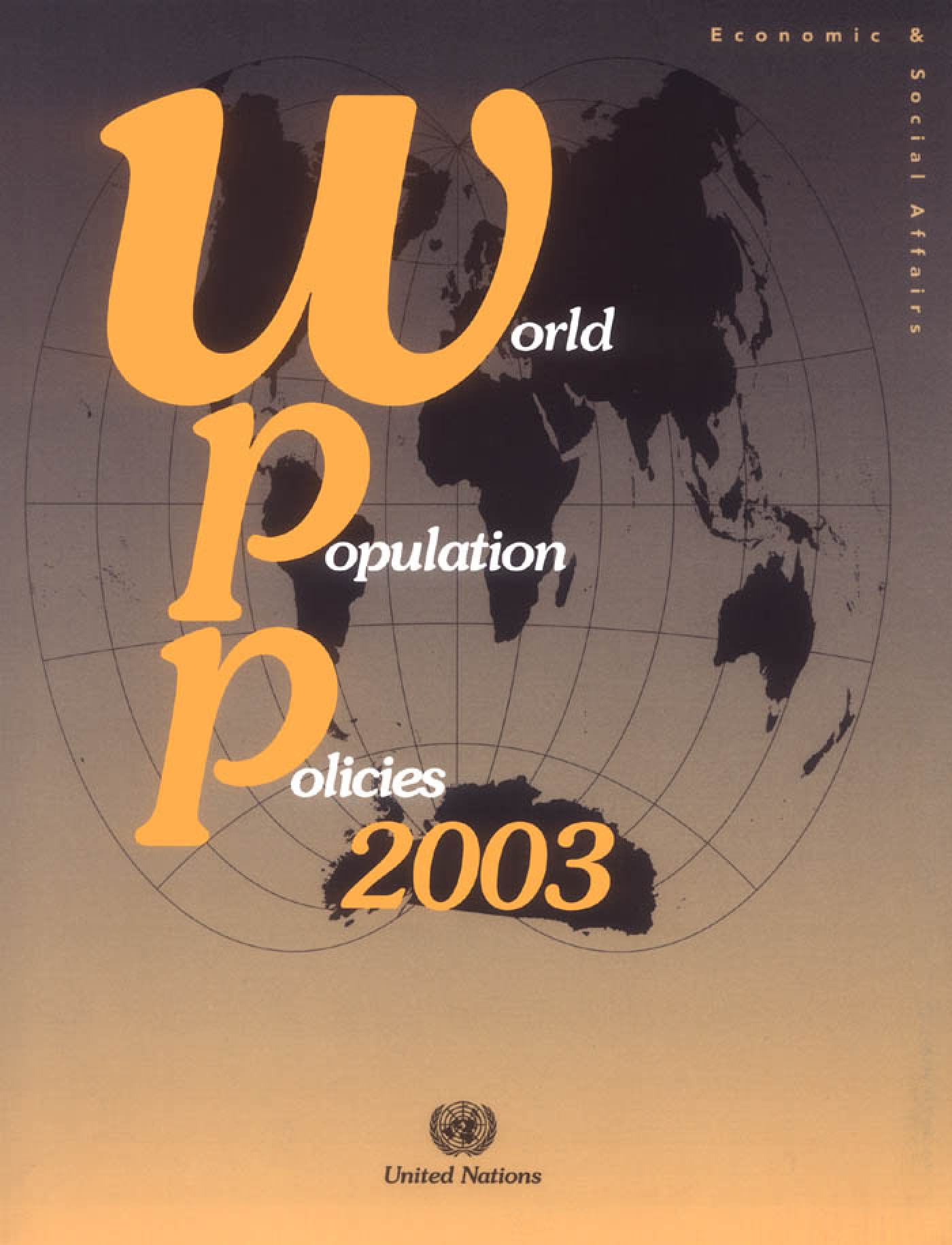 World Population Policies 2003