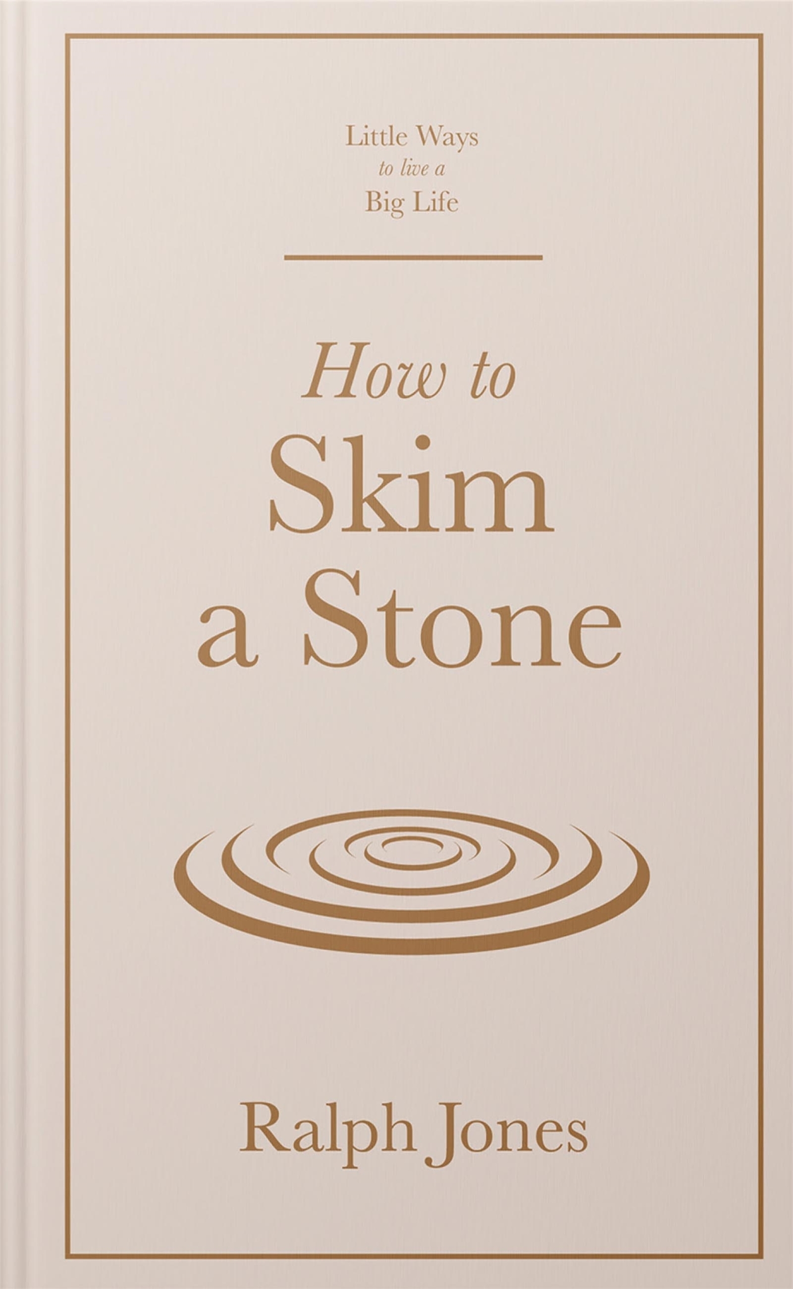 How to Skim a Stone