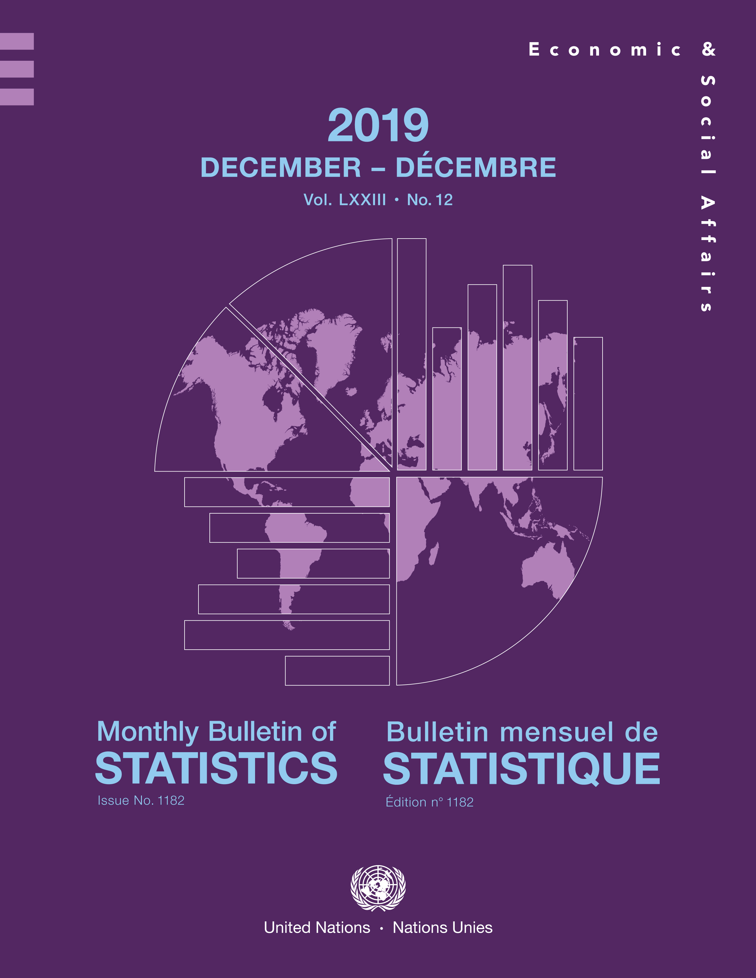 Monthly Bulletin of Statistics, December 2019/Bulletin mensuel de statistique, dÃ©cembre 2019