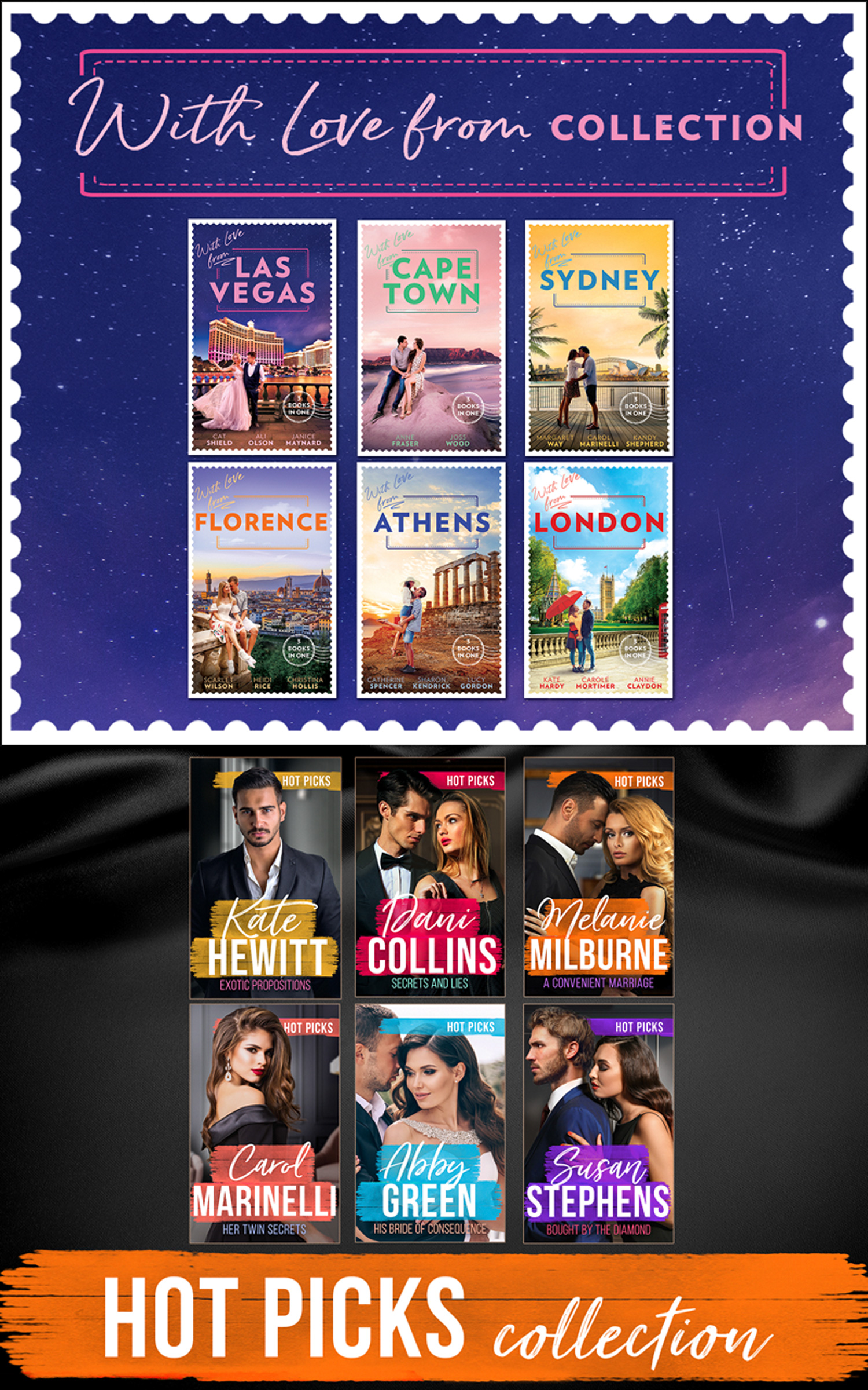 With Love From… And Hot Picks Collections