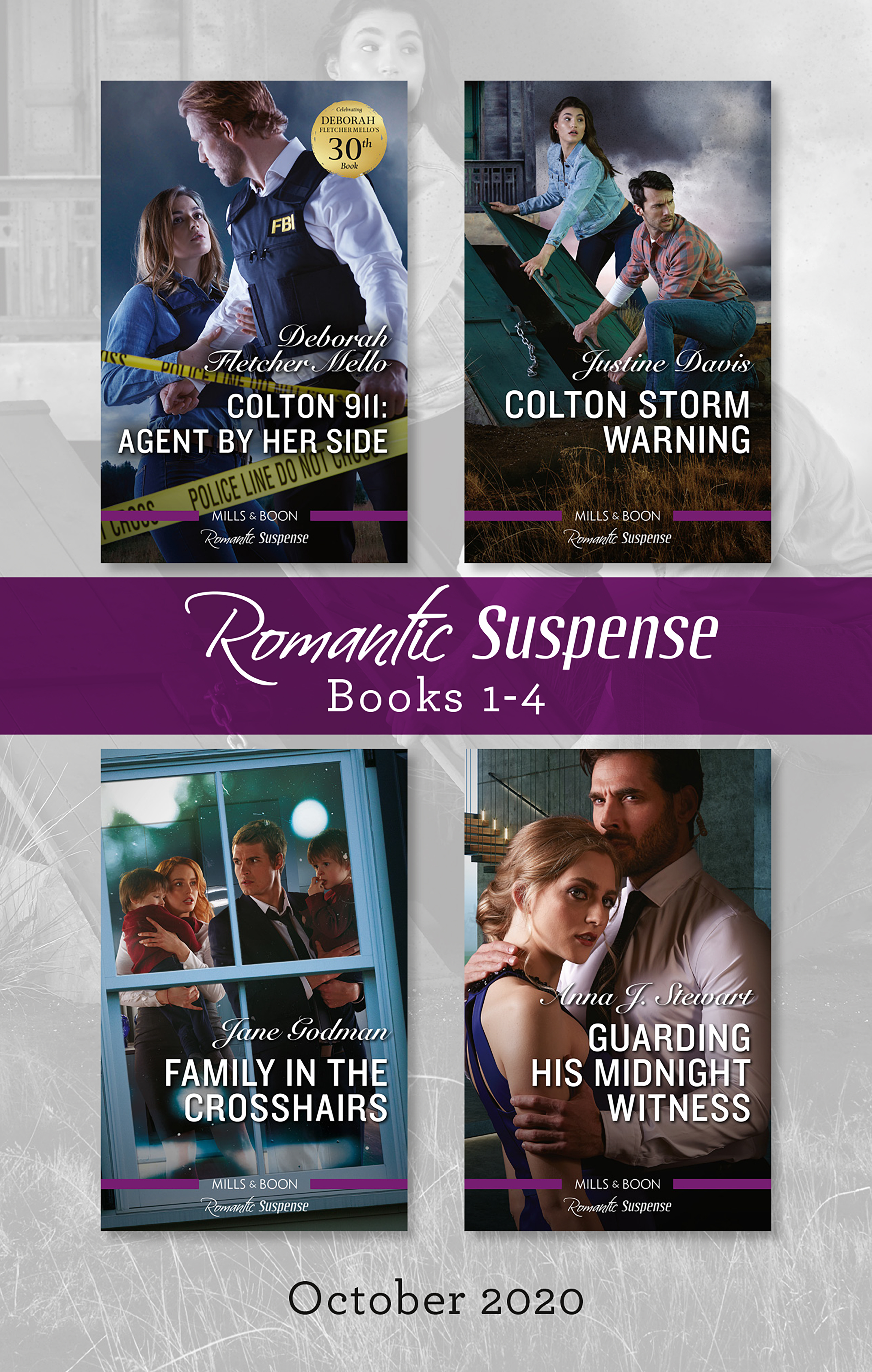 Romantic Suspense Box Set 1-4 Oct 2020 /Colton 911