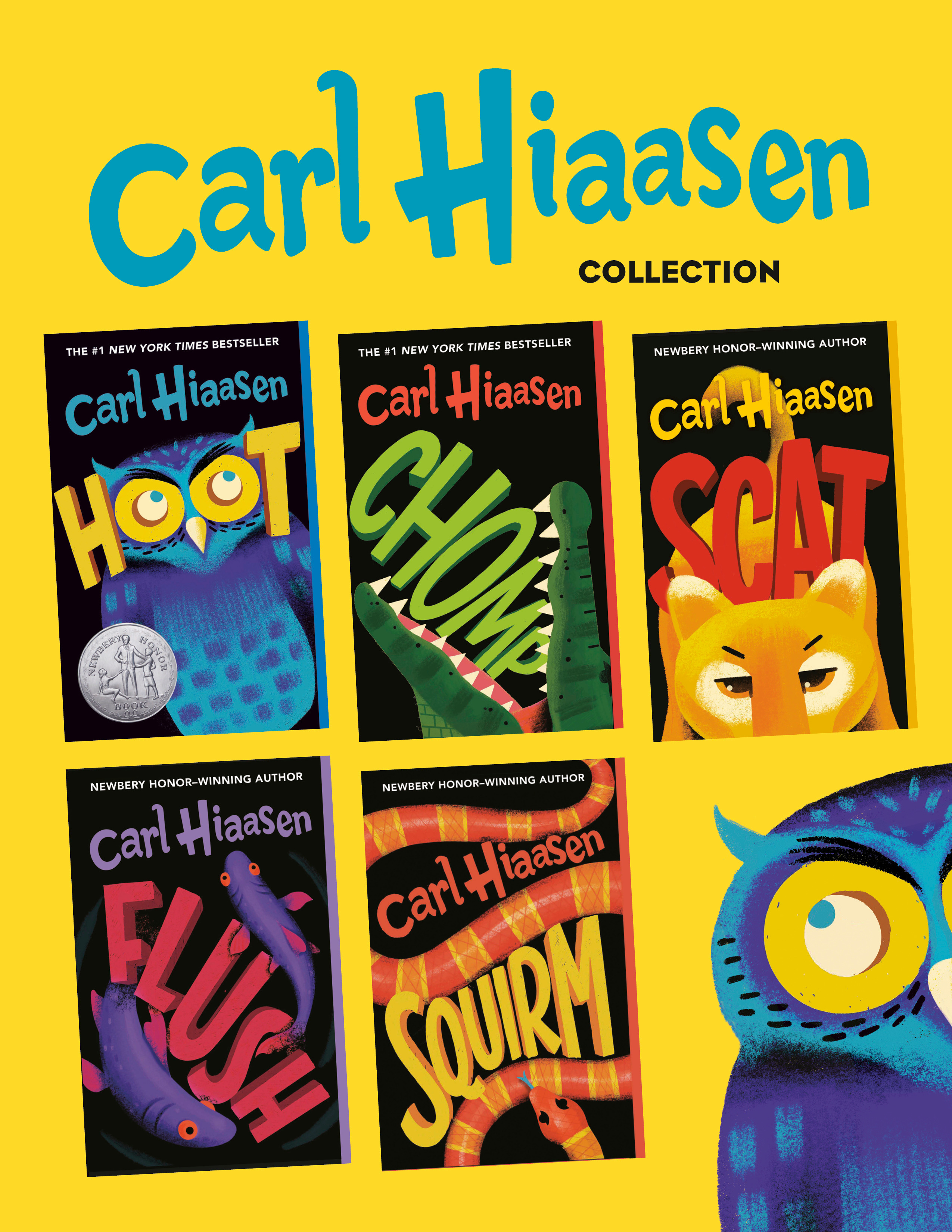 Carl Hiaasen 5-Book Collection