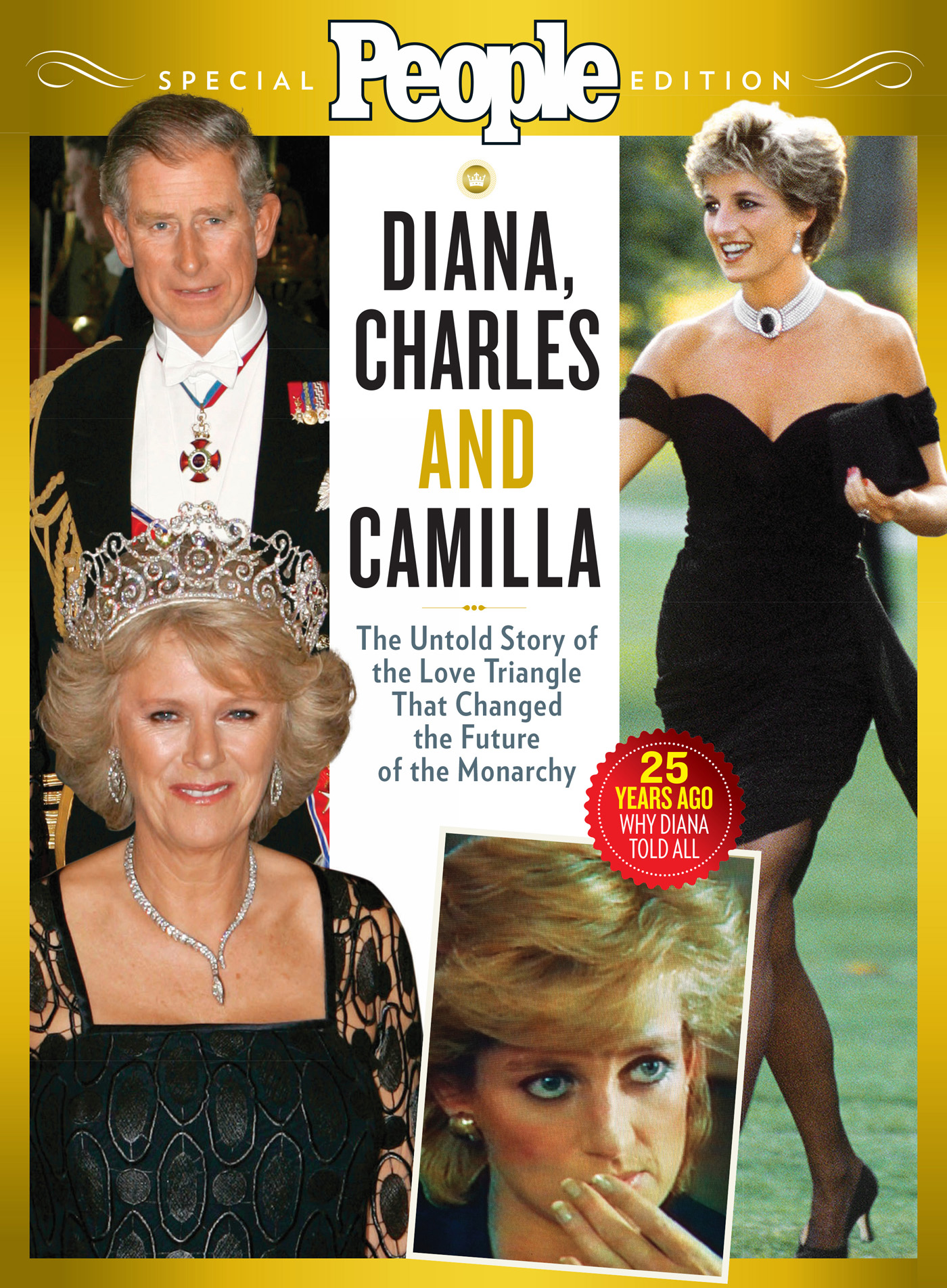 PEOPLE Diana, Charles, and Camilla