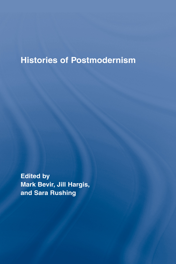 Histories Of Postmodernism