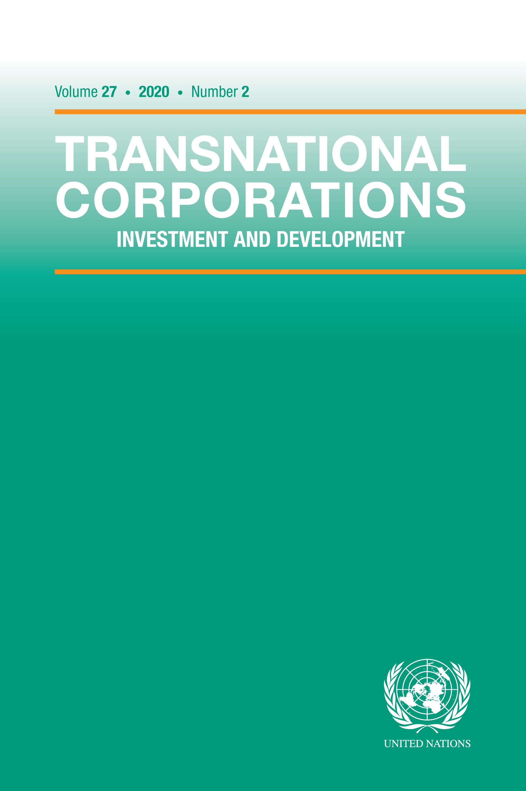 Transnational Corporations Vol.27 No.2