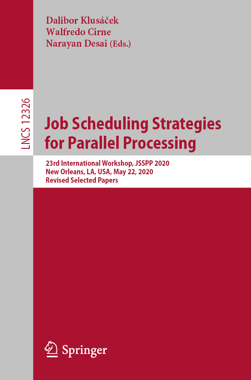 Job Scheduling Strategies for Parallel Processing - 50-99.99
