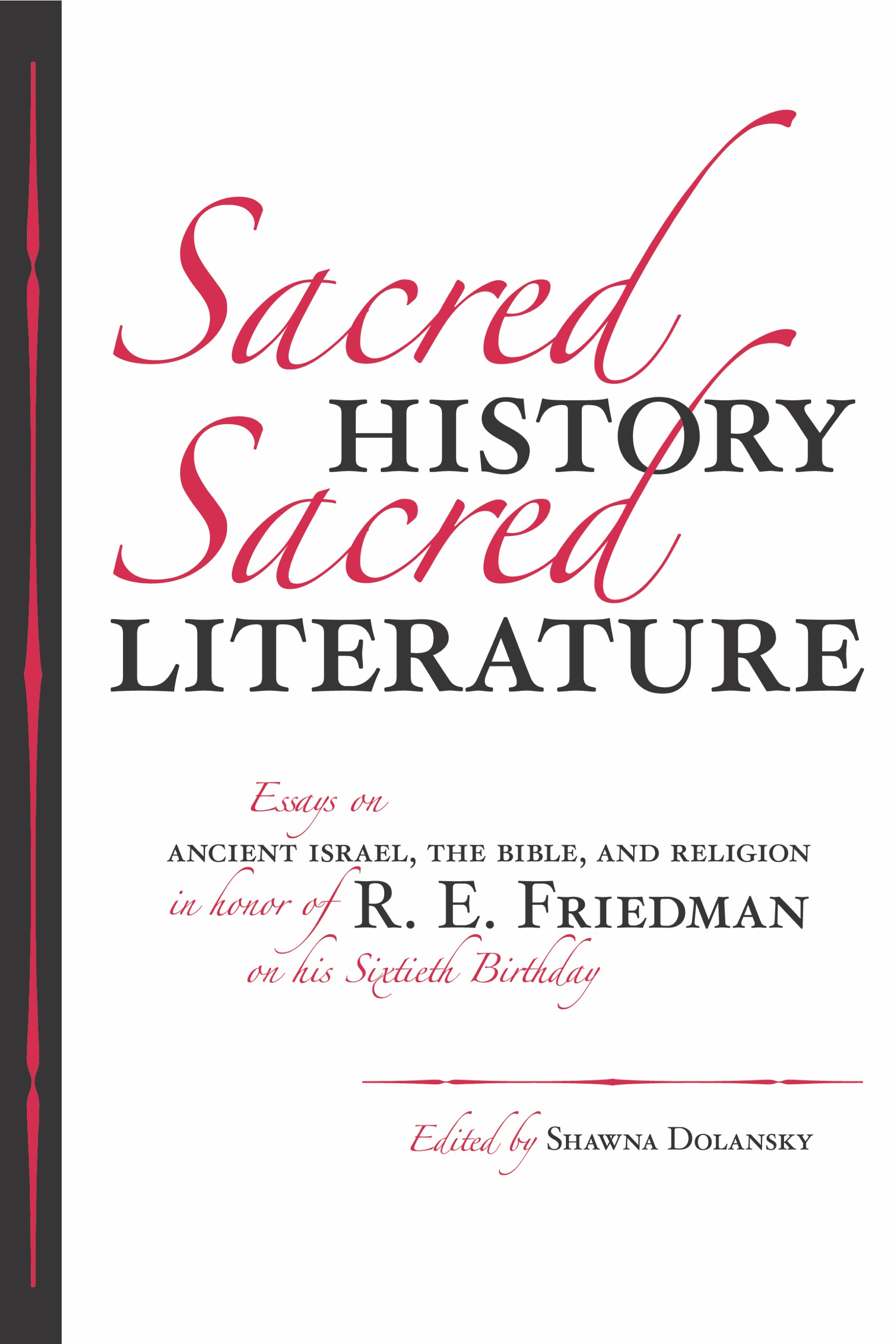 Sacred History, Sacred Literature - 25-49.99
