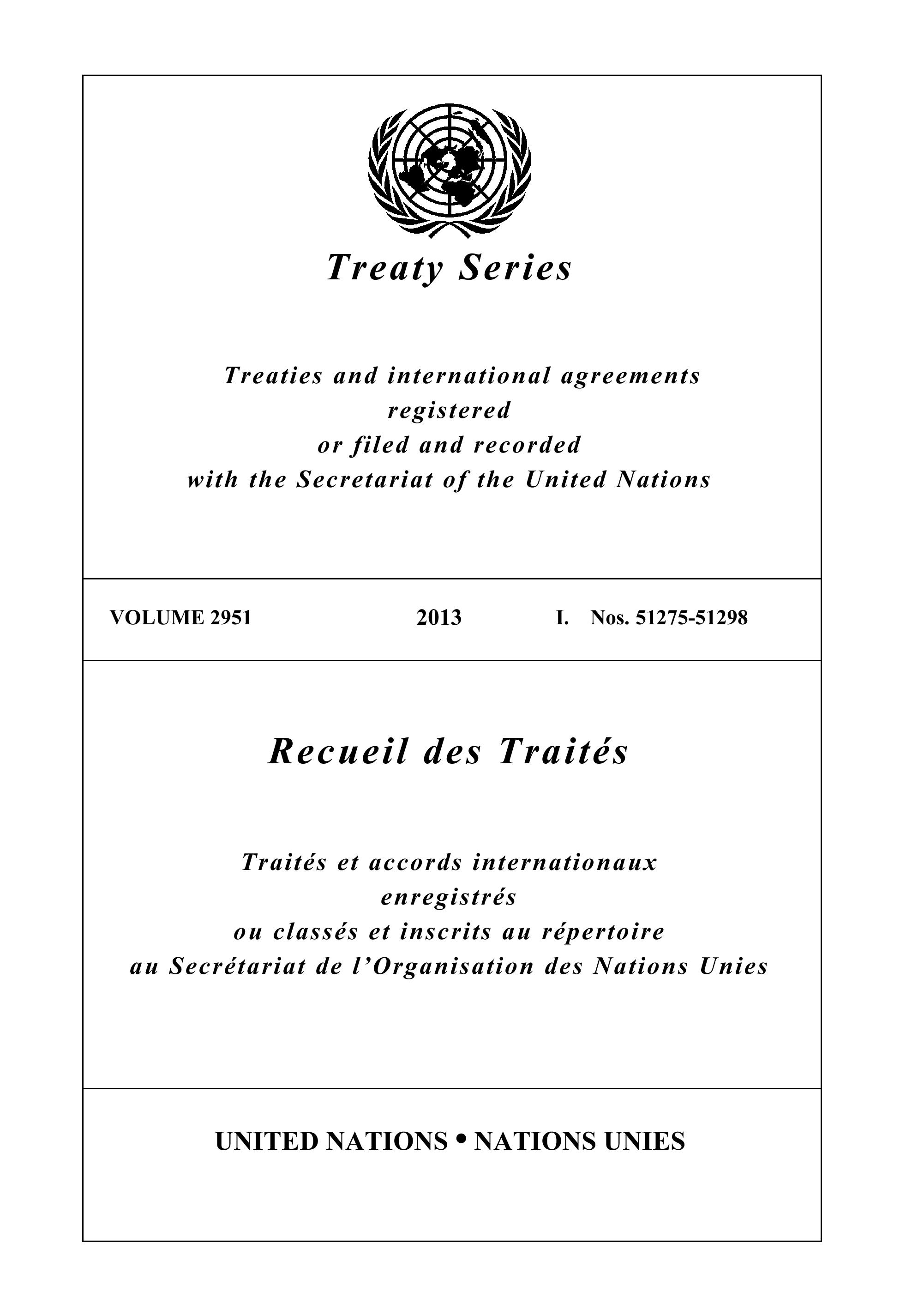 Treaty Series 2951/Recueil des Traités 2951