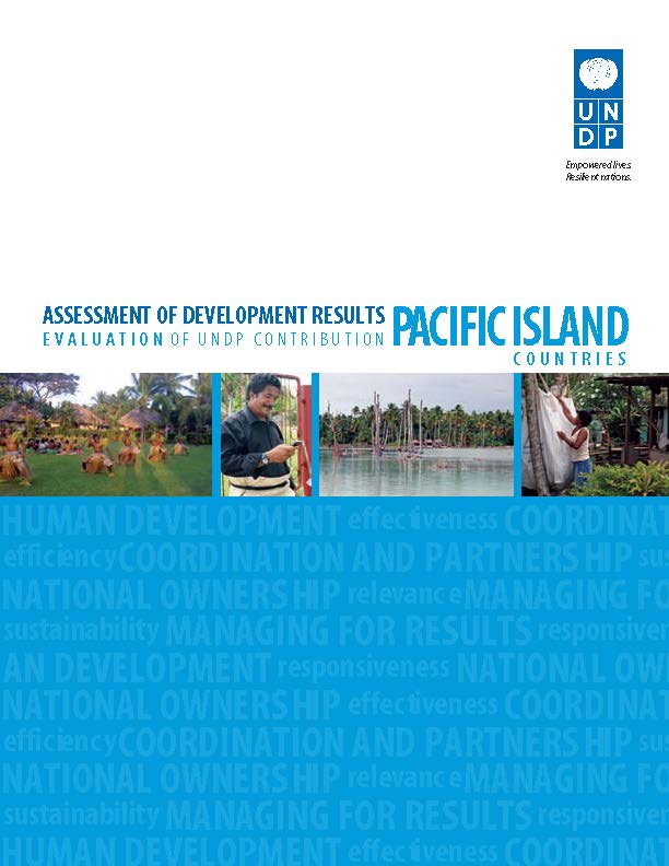 Assessment of Development Results - Pacific Island Countries