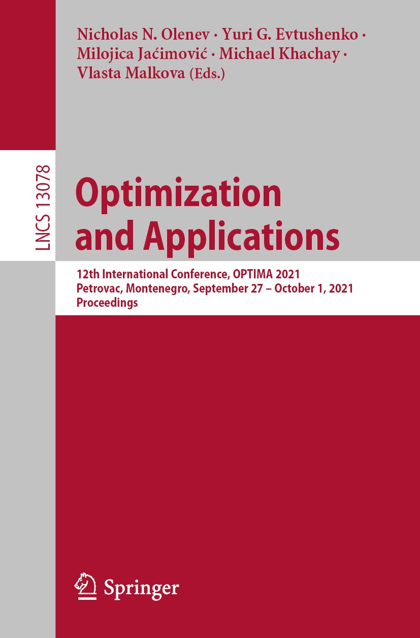 Optimization and Applications - 50-99.99