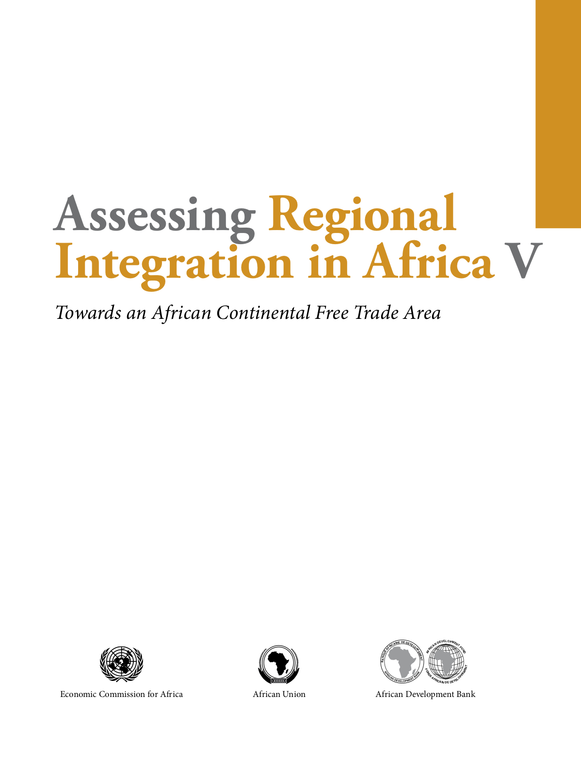 Assessing Regional Integration in Africa V - 25-49.99